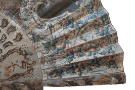 La continence de Scipion, éventail vers 1750