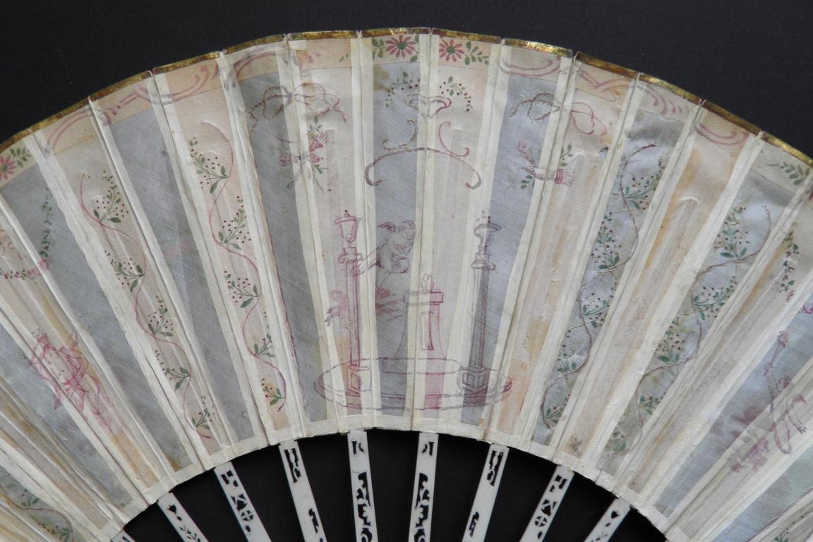 Wedding fan, circa 1770