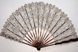 Art Nouveau fan, Duvelleroy, circa 1900