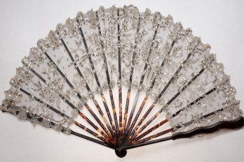 Art Nouveau fan, Duvelleroy, circa 1900