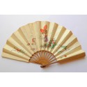 Bunch of flowers, fan circa 1950