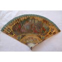 Dido and Aeneas, vernis Martin fan circa 1730